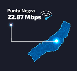 Mapa Punta Negra