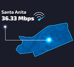 Mapa Santa Anita